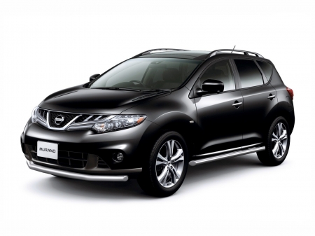 Защита переднего бампера одинарная d63мм Nissan Murano (нерж)